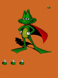 SuperFrog - рассчитана на экран с не-удаленным нижним треем